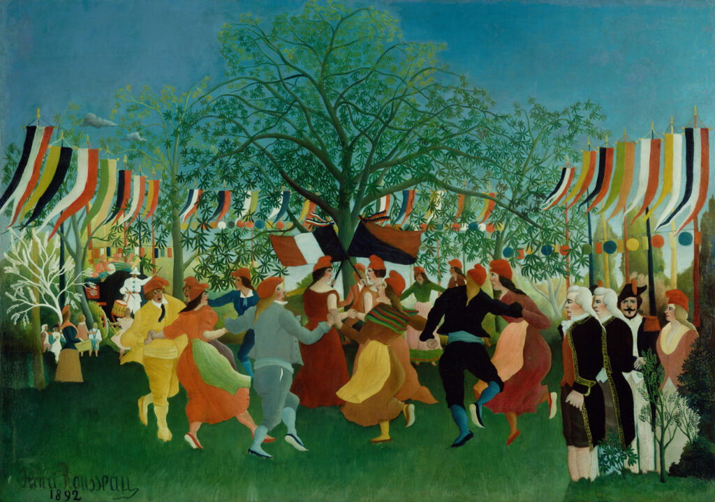 Le Centenaire de l'Indépendance, Henri Rousseau dit le Douanier, 1892, The J. Paul Getty Museum, Los Angeles