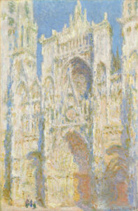 La Cathédrale de Rouen, façade occidentale, plein soleil, Claude Monet, 1894, National Gallery of Art, Washington D.C.