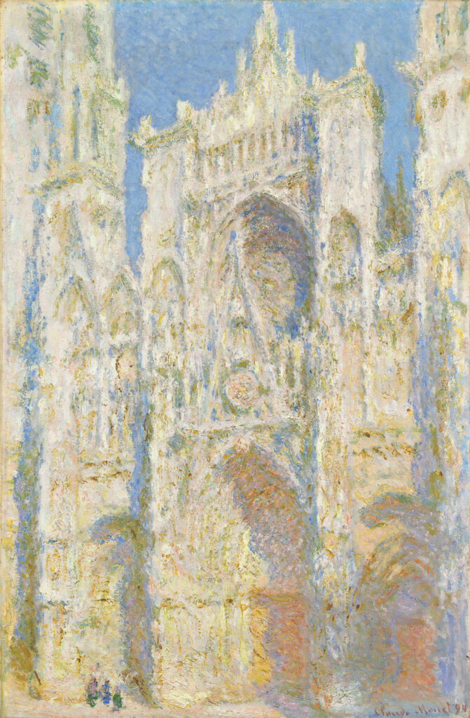 La Cathédrale de Rouen, façade occidentale, plein soleil, Claude Monet, 1894, National Gallery of Art, Washington D.C.