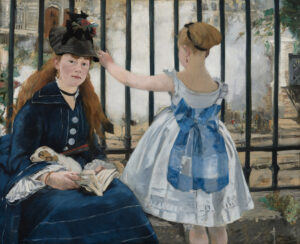 Le Chemin de fer, par Édouard Manet, 1873, National Gallery of Art, Washington D.C.