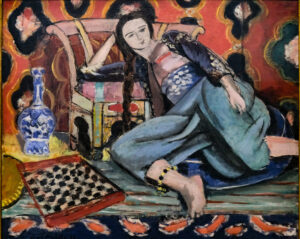 Odalisque au fauteuil, Henri Matisse, 1928, Musée d'Art Moderne de Paris, Paris Musées (photo VMuseum)
