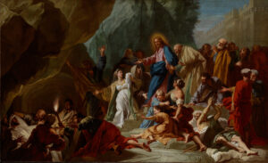 La Résurrection de Lazare, Jean Jouvenet, vers 1711, Los Angeles County Museum of Art, The Ciechanowiecki Collection, Gift of The Ahmanson Foundation, photo © Museum Associates/LACMA