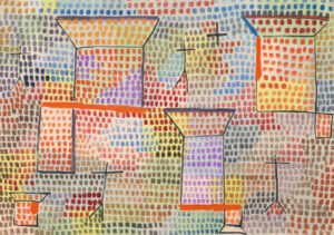 Croix et colonnes, Paul Klee, 1931, Pinakothek der Moderne, Munich