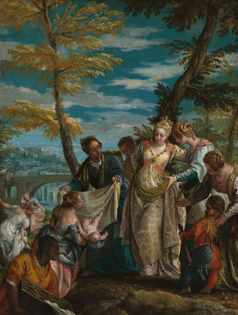 La Découverte de Moïse, Véronèse (Paolo Caliari), vers 1581-1582, National Gallery of Art, Washington D.C.