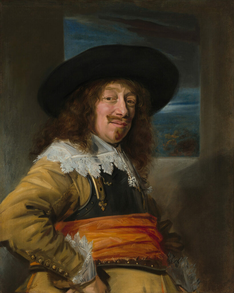 Portrait d'un membre de la garde civique de Haarlem, Frans Hals, vers 1636-1638, National Gallery of Art, Washington D.C.