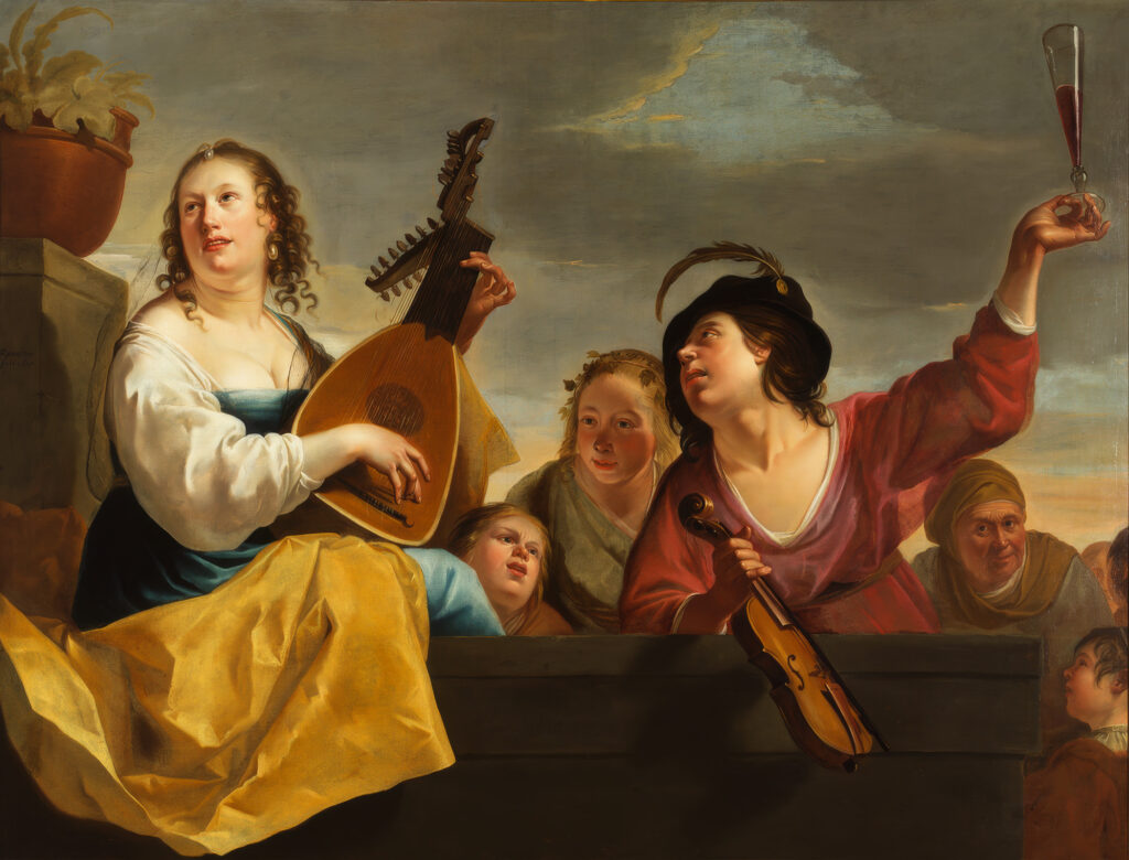 Compagnie musicale, Jan Gerritsz. van Bronchorst, 1646, Centraal Museum, Utrecht