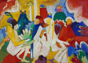 Oriental, Vassily Kandinsky, 1909, Städtische Galerie im Lenbachhaus und Kunstbau Munich