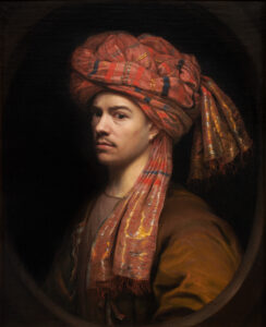 Autoportrait au turban, Wallerant Vaillant, 1675-1677, The Clark Art Institute, Williamstown