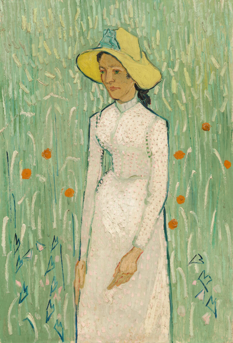 Girl in White, Vincent van Gogh, 1890, National Gallery of Art, Washington, D.C.
