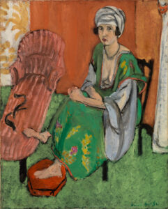 La Robe verte, Henri Matisse, 1919, The Barnes Foundation, Philadelphie