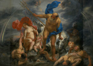 Neptune et Amphitrite, Jacob Jordaens, vers 1648, Rubenshuis, Anvers, Artinflanders.be, photo : Rik Klein Gotink, domaine public
