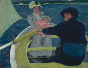 Promenade en barque, Mary Cassatt, 1893-1894, National Gallery of Art, Washington D.C.