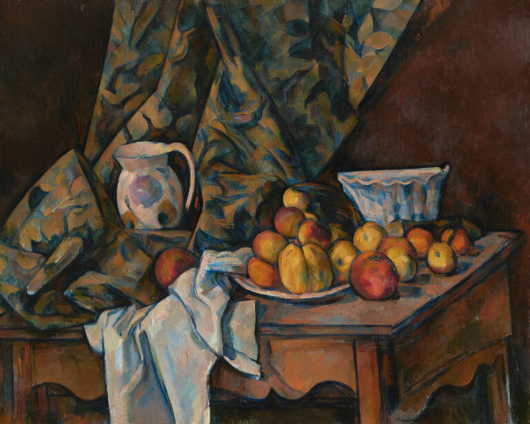 Nature morte aux pommes et aux pêches, Paul Cézanne, vers 1905, National Gallery of Art, Washington D.C.