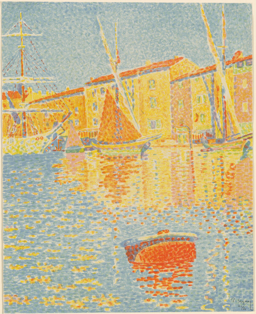 La Bouée, Paul Signac, 1894, National Gallery of Art, Washington D.C.