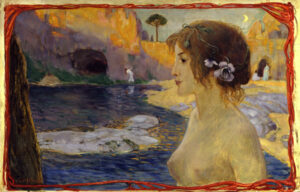 Rêverie (Träumerei), Ludwig von Hofmann, 1898, Alte Nationalgalerie, Berlin