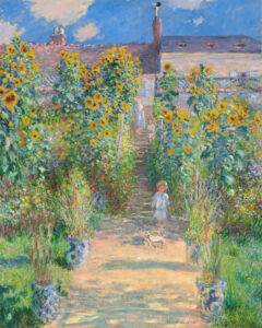 Le Jardin de l'artiste à Vétheuil, Claude Monet, 1881, National Gallery of Art, Washington D.C.