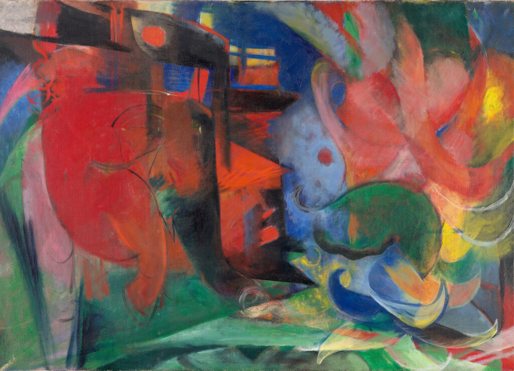 Formes abstraites II, Franz Marc, 1914, LWL-Museum für Kunst und Kultur, Münster