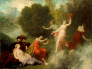 Tannhäuser sur le Venusberg, Henri Fantin-Latour, 1864, Los Angeles County Museum of Art (LACMA), don de M. et Mme Charles Boyer (inv. 59.62)