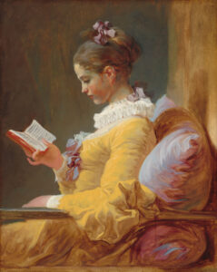 Jeune fille lisant, Jean-Honoré Fragonard, vers 1769, National Gallery of Art, Washington D.C.
